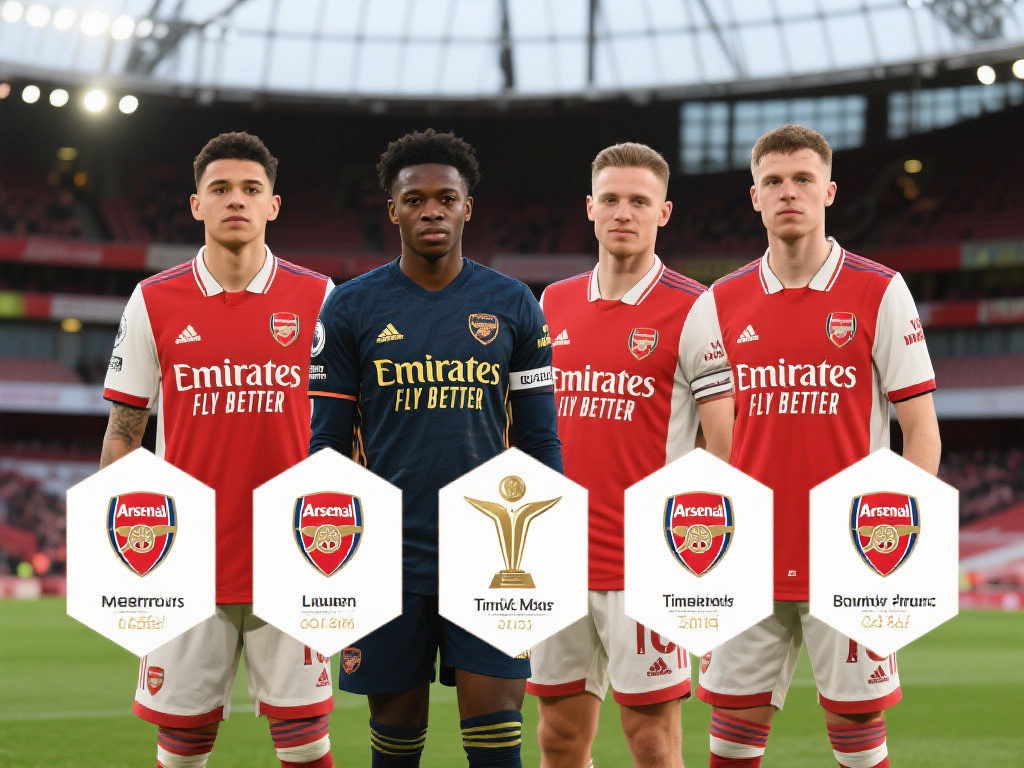 阿森纳本赛季的表现令人瞩目，许多球员展现